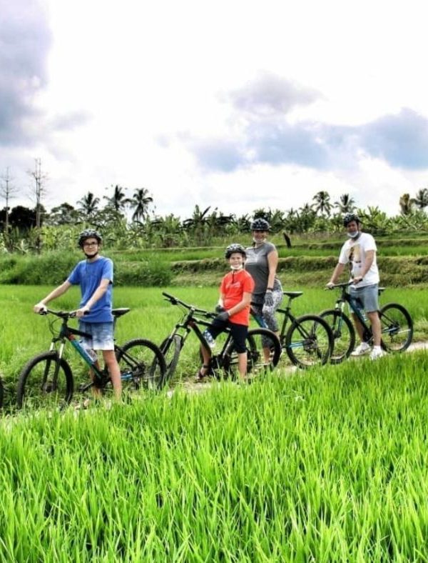 Fietstocht Bali Vulkaan Bergafwaarts