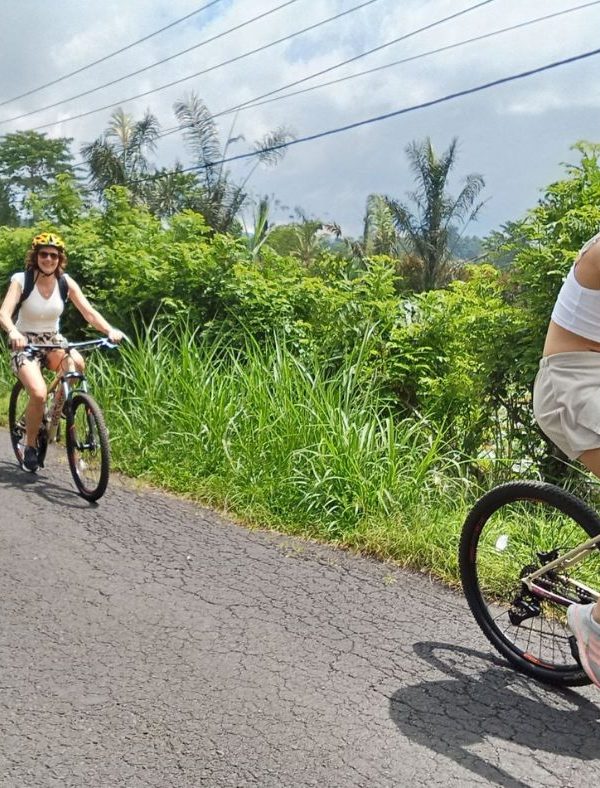 Fietstocht Bali Vulkaan Bergafwaarts